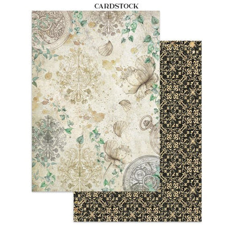 Junk Journal - Gardens of time - 16 - Stamperia - Tidformera