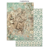 Junk Journal - Gardens of time - 3 - Stamperia - Tidformera