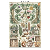 Junk Journal - Herbarium Silvae - 17 - Stamperia - Tidformera