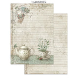 Junk Journal - Herbarium Silvae - 7 - Stamperia - Tidformera