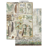 Junk Journal - Herbarium Silvae - 6 - Stamperia - Tidformera