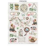 Junk Journal - House of Roses - 19 - Stamperia - Tidformera