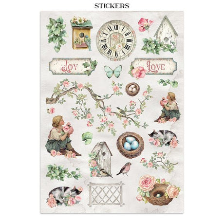 Junk Journal - House of Roses - 19 - Stamperia - Tidformera
