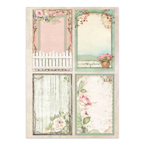 Junk Journal - House of Roses - 30 - Stamperia - Tidformera