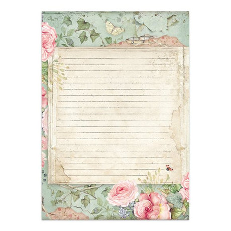 Junk Journal - House of Roses - 34 - Stamperia - Tidformera