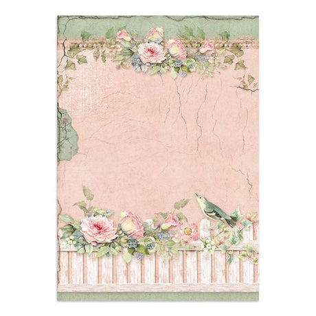 Junk Journal - House of Roses - 4 - Stamperia - Tidformera
