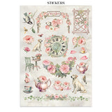 Junk Journal - House of Roses - 20 - Stamperia - Tidformera