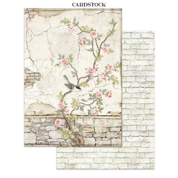 Junk Journal - House of Roses - 24 - Stamperia - Tidformera