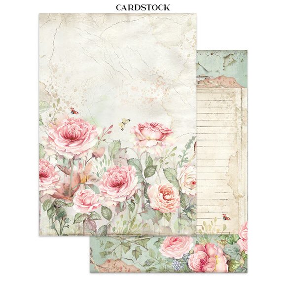 Junk Journal - House of Roses - 32 - Stamperia - Tidformera