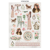 Junk Journal - House of Roses - 10 - Stamperia - Tidformera