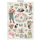 Junk Journal - House of Roses - 9 - Stamperia - Tidformera