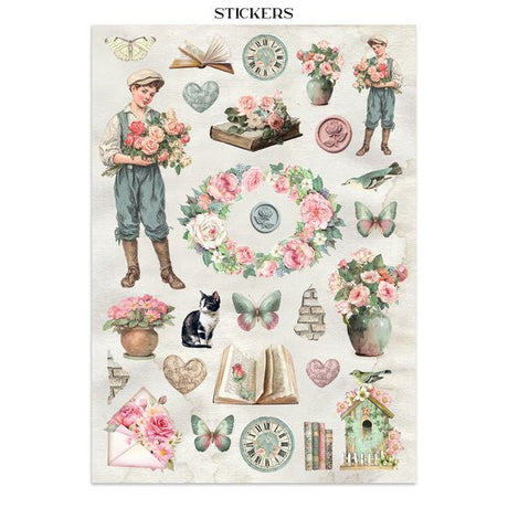 Junk Journal - House of Roses - 9 - Stamperia - Tidformera