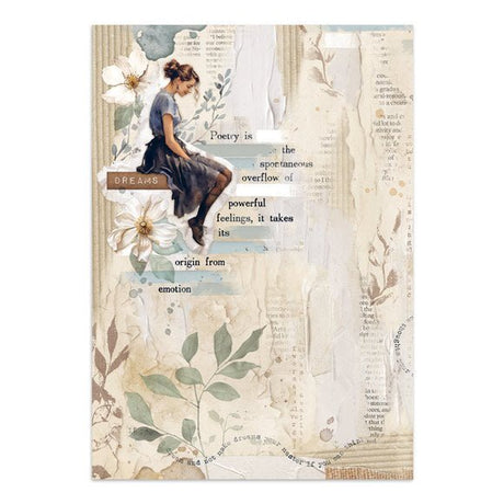 Junk Journal - Secret diary - 4 - Stamperia - Tidformera