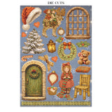 Junk Journal - Silent Night - 7 - Stamperia - Tidformera