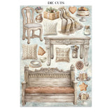 Junk Journal - White Christmas - 13 - Stamperia - Tidformera