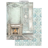 Junk Journal - White Christmas - 24 - Stamperia - Tidformera