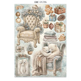 Junk Journal - White Christmas - 26 - Stamperia - Tidformera