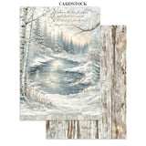Junk Journal - White Christmas - 10 - Stamperia - Tidformera