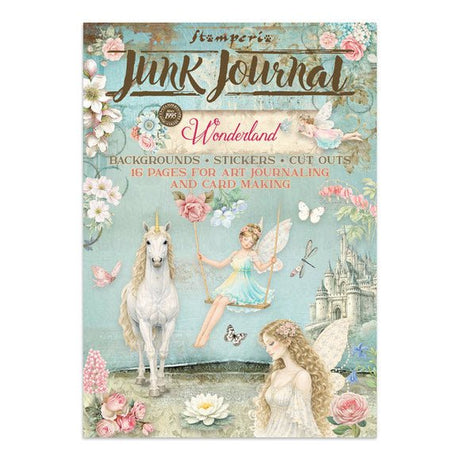 Junk Journal - Wonderland - 1 - Stamperia - Tidformera