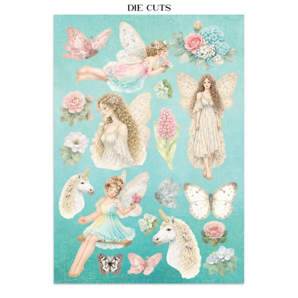 Junk Journal - Wonderland - 11 - Stamperia - Tidformera
