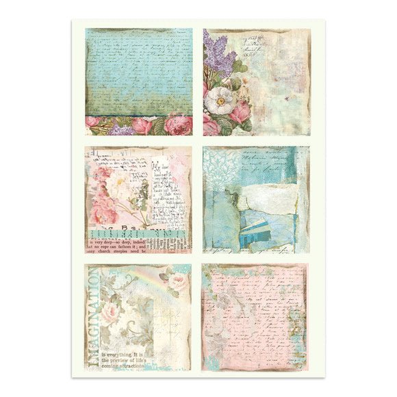 Junk Journal - Wonderland - 17 - Stamperia - Tidformera