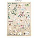 Junk Journal - Wonderland - 9 - Stamperia - Tidformera