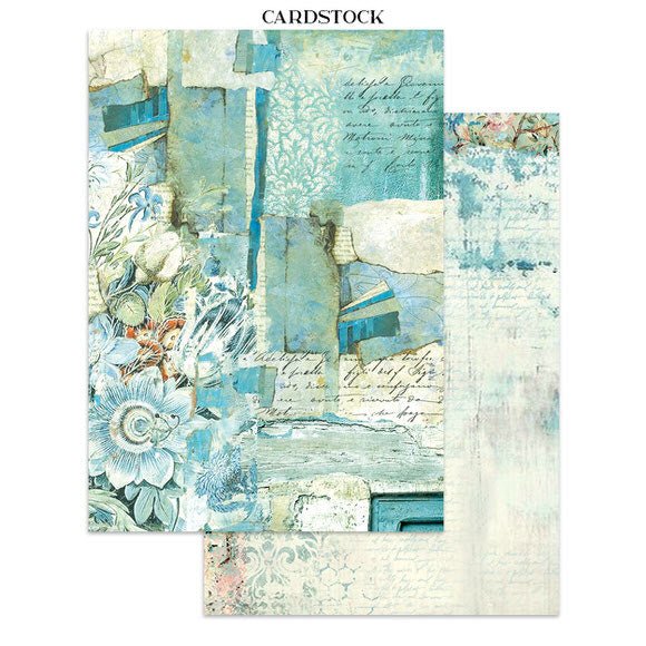 Junk Journal - Wonderland - 13 - Stamperia - Tidformera