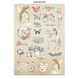Junk Journal - Wonderland - 19 - Stamperia - Tidformera