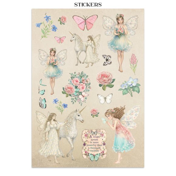 Junk Journal - Wonderland - 20 - Stamperia - Tidformera
