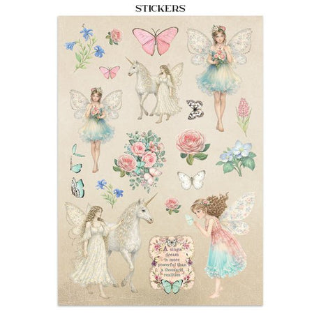 Junk Journal - Wonderland - 20 - Stamperia - Tidformera