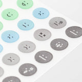 Kalenderstickers Midori Trackers - Feelings Face - 2 - Midori - Tidformera