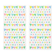 Kalenderstickers Washi stickers Dekoration - Flag - 1 - Midori - Tidformera