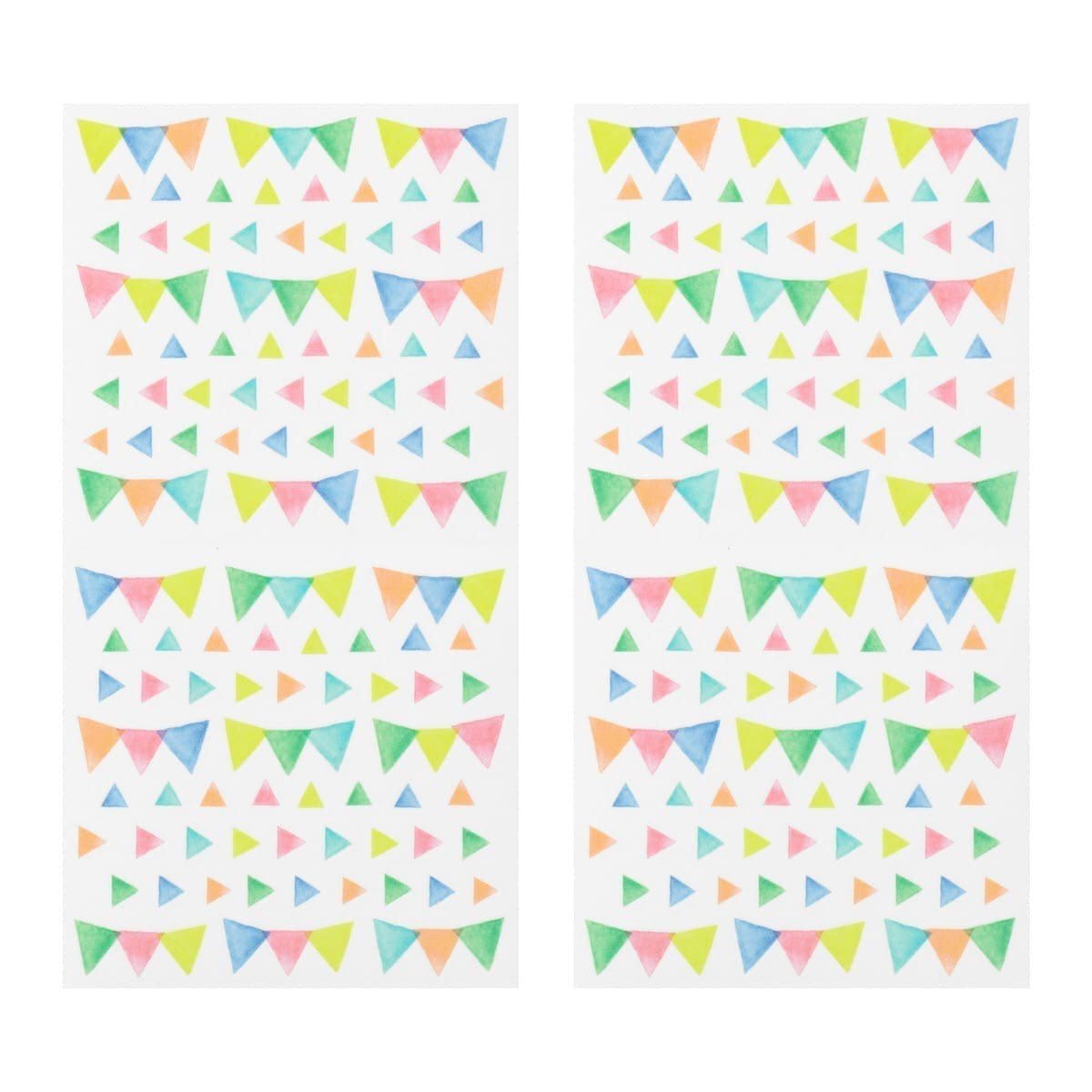 Kalenderstickers Washi stickers Dekoration - Flag - 1 - Midori - Tidformera