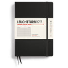Linjerad skrivbok Lt A5 Hård pärm Black från Leuchtturm1917 - Svart anteckningsbok - Tidformera