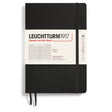 Linjerad skrivbok Lt A5 Mjuk pärm Black från Leuchtturm1917 - Svart anteckningsbok - Tidformera