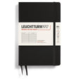 Linjerad skrivbok Lt B6+ Hård pärm Black från Leuchtturm1917 - Svart anteckningsbok - Tidformera