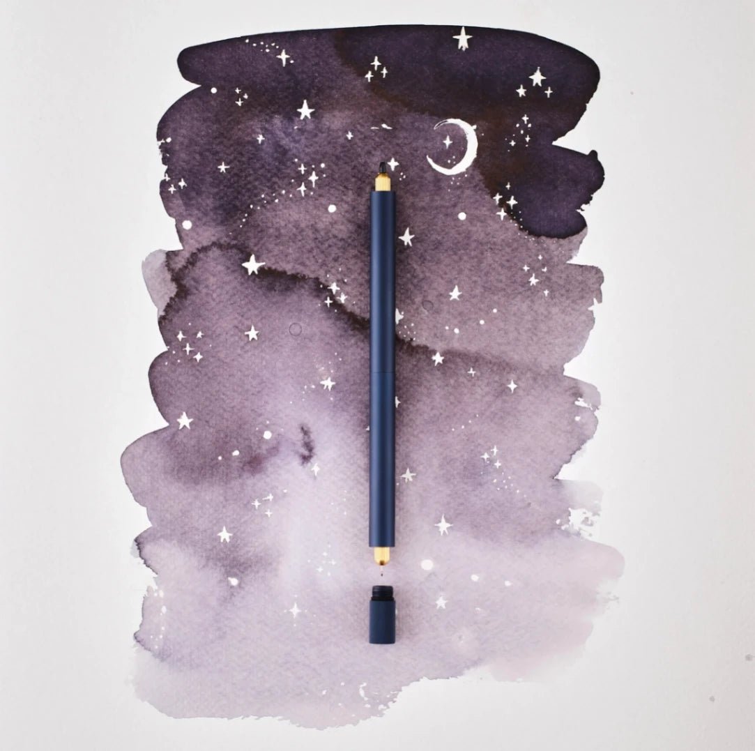 Lumos Pro Refillable Multi - Tip Pen - Duo Tip - Midnight - 2 - Tom's Studio - Tidformera