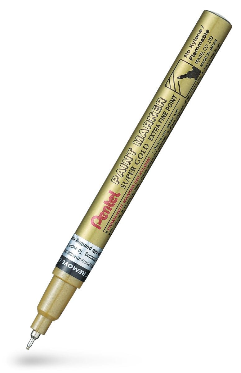 Märkpenna Paint marker - Extra fine - Gold - 1 - Pentel - Tidformera