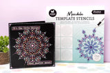 Mandala Template Stencils - 6 - pack - 2 - Creotime - Tidformera