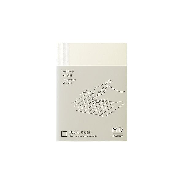 MD Notebook A7 - Linjerad - 1 - Midori - Tidformera