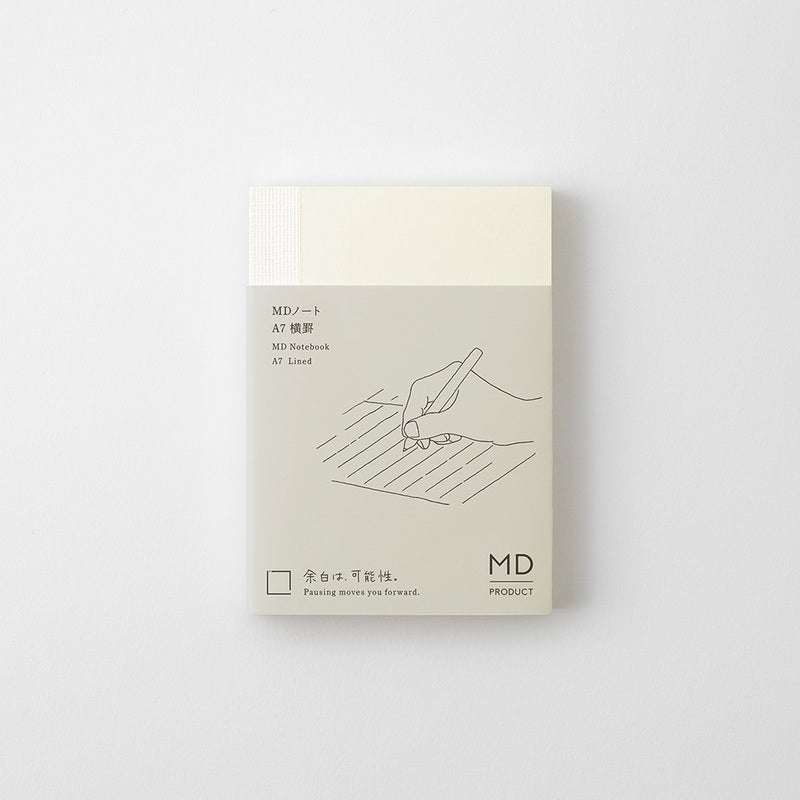 MD Notebook A7 - Linjerad - 11 - Midori - Tidformera