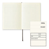 MD Notebook A7 - Rutad - 3 - Midori - Tidformera