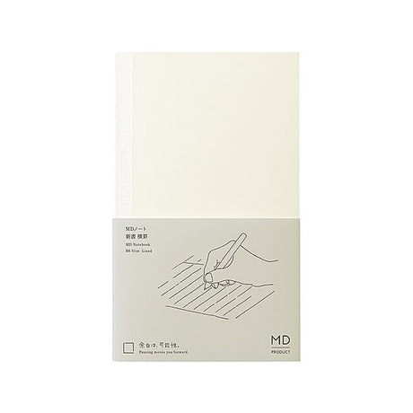 MD Notebook B6 Slim - Linjerad - 1 - Midori - Tidformera