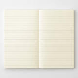 MD Notebook B6 Slim - Linjerad - 2 - Midori - Tidformera