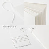 MD Notebook Cotton A5 - Blank - 3 - Midori - Tidformera