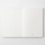 MD Notebook Cotton A5 - Blank - 5 - Midori - Tidformera