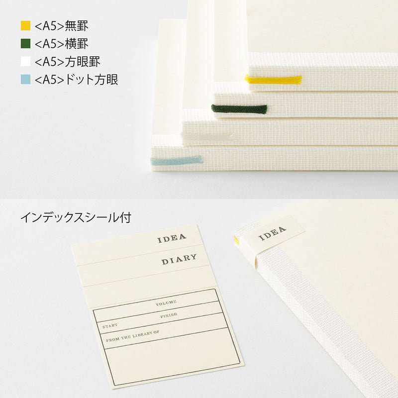 MD Notebook Journal A5 Dotted - 176 pages - 10 - Midori - Tidformera