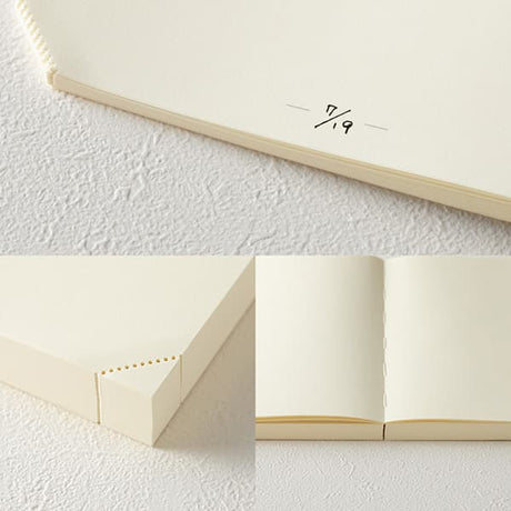 MD Notebook Journal A5 Olinjerad - 368 pages - 5 - Midori - Tidformera
