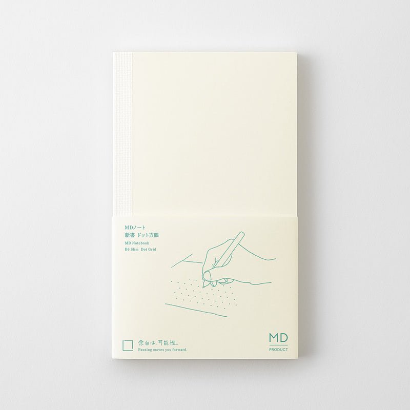 MD Notebook Journal B6 Slim Dotted - 9 - Midori - Tidformera