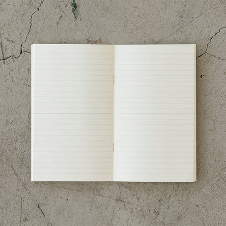 MD Notebook Light - Skrivhäfte - 3 - pack B6 Slim - Linjerad - 7 - Midori - Tidformera